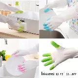 Sarung Tangan Karet Latex Cuci Piring Dan Baju Anti Air Anti Kotor — 4