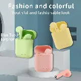 Headset bluetooth TWS 5.0 InPods i12 Earphone Wireless Macaron — 6