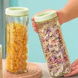 Toples Kaca 3in1 Serbaguna Seal Toples Snack Kedap Udara Aesthetic — 7