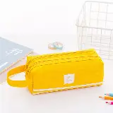 Kotak Tempat Penyimpanan Alat Tulis 2 Pouch dan Stationery Dual Zipper — 9