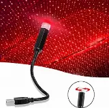 Lampu Laser Proyektor Led USB Bintang Star Dekorasi Plafon Mobil Kamar — 2