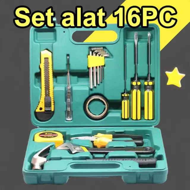 Tool Box Alat Perkakas Lengkap untuk Reparasi Multifungsi