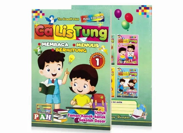 Buku Anak Calistung TK dan SD A5 Membaca Menulis Berhitung