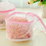 Keranjang Cuci Bra Dan Pakaian Dalam Multifungsi Dengan Braket Plastik — 1