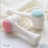 Alat Untuk Pembersih Cuci Wajah Muka Cleansing Facial Brush Silikon — 3