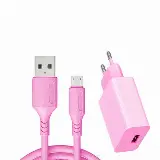 Travel Adaptor Charger MACARON Fast Charging 3.1A dan Cable Micro USB — 6