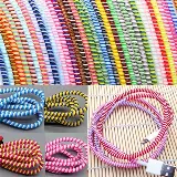 Pelindung Kabel 2 Warna untuk Kabel Charger dan Earphone — 3