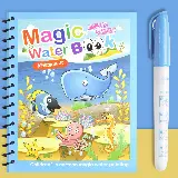 Buku Mewarnai Ajaib Magic Water Book Dilengkapi Spidol Air — 8