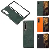 Hard Case Casing Samsung Galaxy Z Fold 3 Motif Kulit Jeruk — 10