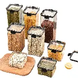 Toples Kotak Penyimpanan Snack dan Cereal Transparan dan Kedap Udara — 3