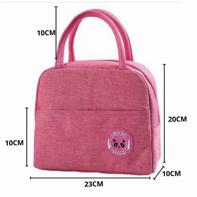 Tas Bekal Lunch Bag Cooler Makanan Anak Brivilas Oxford