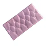 Wallpaper Foam 3D Headboard Bed Wall Sticker Dinding — 1