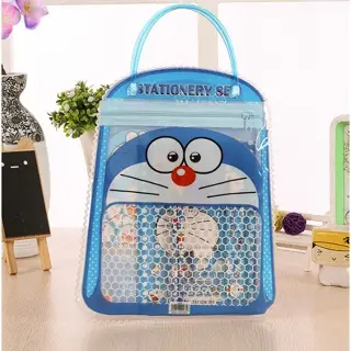 Stationery Set 6 in 1 Free Alat Tulis Beserta Bag untuk Anak Sekolah