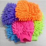 Sarung Tangan Alat Pembersih Kain Lap Microfiber Cuci Mobil Motor — 5
