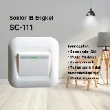 Saklar IB Stop Kontak Sakelar Tanam Indoor Standar SNI — 3