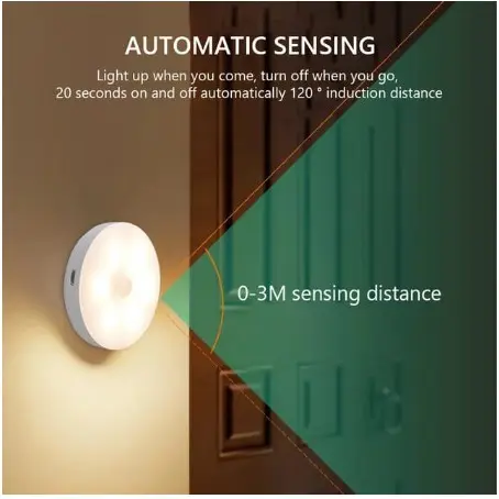 Lampu Tidur Led Multifungsi Dengan Sensor Gerak: Praktis Dan Nyaman
