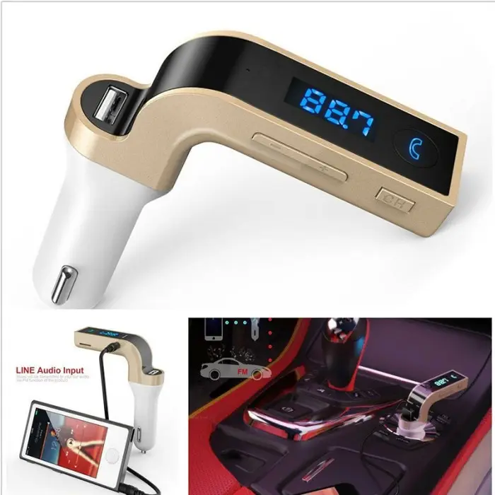 FM Transmitter Bluetooth Audio Mp3 Music Modulator Wireless Bluetooth