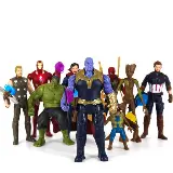 Mainan Action Figure Superhero Marvel Avengers Spiderman Iron Man Hulk — 10
