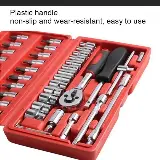 Set Obeng Socket Set 46 Pcs Kunci Shock 1/4 Socket — 8