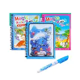 Buku Mewarnai Ajaib Magic Water Book Dilengkapi Spidol Air — 5