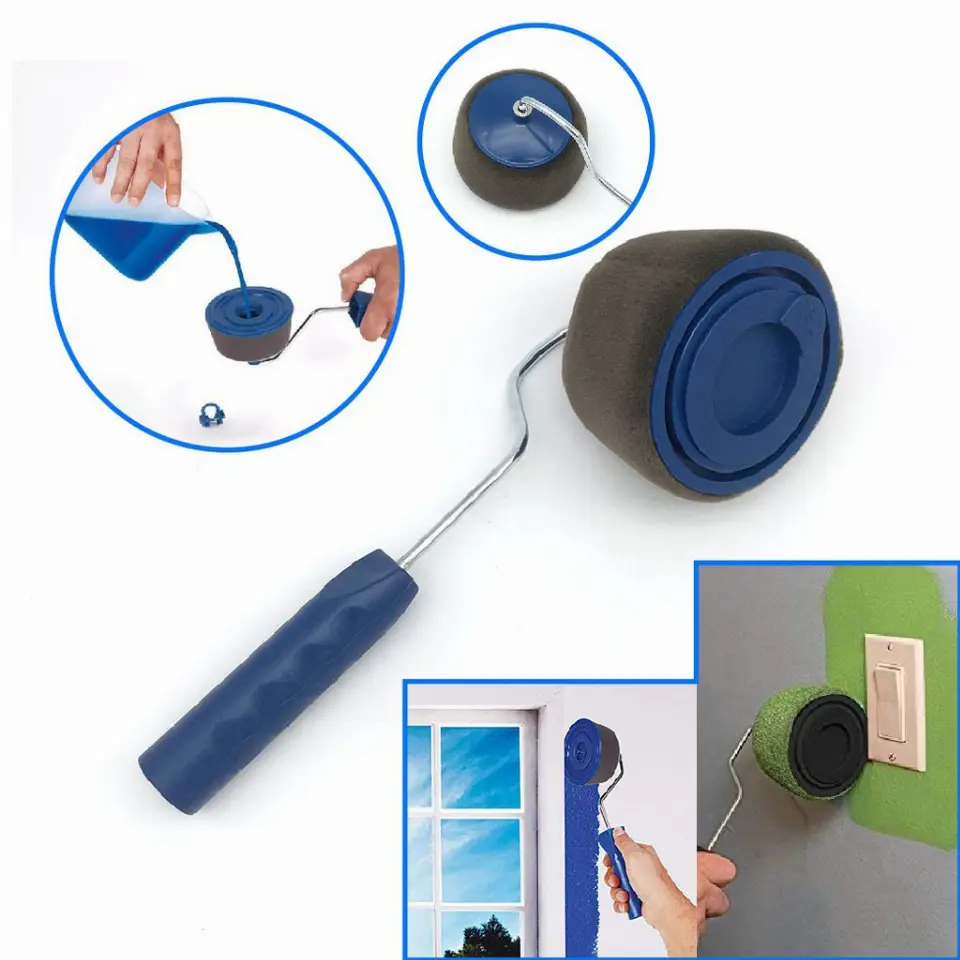 Kuas Cat Tembok Paint Roller Anti Tumpah Smart Paint Set Runner Pro