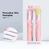 Alat Cukur Alis / Pisau Cukur Alis Lipat Portable — 2