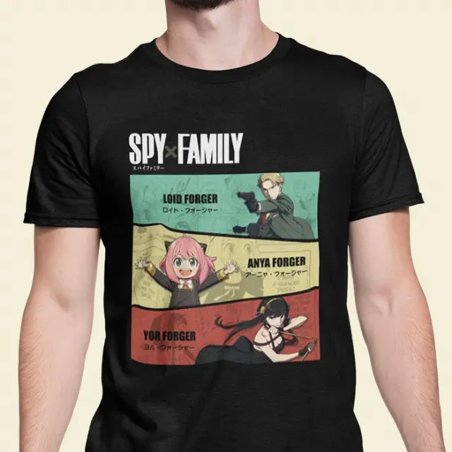 Kaos Anime Menjadi Bagian Dari The Forgers Dari Spy X Family