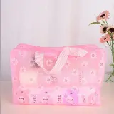 Tas Plastik Transparant Anti Air Pouch Make Up Travelling Bag — 4