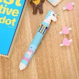 Pulpen Ballpoint Cetek 10 Warna Warni Murah Karakter Lucu Kartun — 7