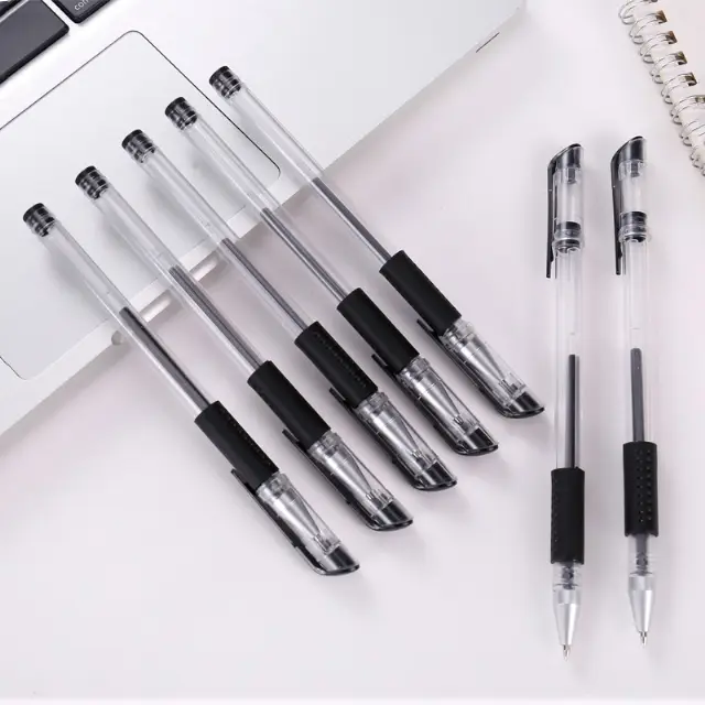 Alat Tulis Sekolah Pulpen Pen Gel Ink Tinta Cair Standard 0.5mm