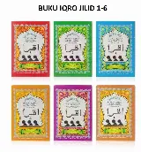 Buku IQRA Belajar Mengaji Anak Ukuran Besar dan Kecil — 9