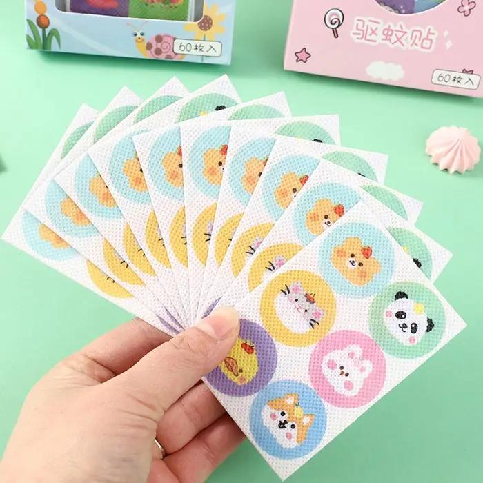 Stiker Anti Nyamuk Anak Repellent Patch Yumeng Isi 60