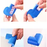 Pelindung Pengaman Sudut Siku Meja Silikon Corner Guard Rubber — 6
