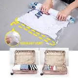 Tas Plastik Lipat Vakum Kompres Udara Travel Organizer — 3