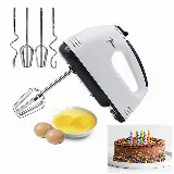 Hand Mixer Elektrik Pengaduk Adonan Kue 7 Speed 4pcs Alat Pengocok — 1
