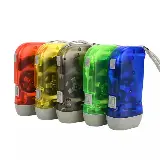Senter Tangan Pompa Tanpa Baterai Lampu Penerangan Darurat Led — 1