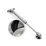 Hidrolik Pengait Jok Motor Stainless Steel 27 cm Aksesoris Kendaraan — 1
