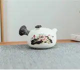 Set Tea Pot Teh Cina Keramik C19 Classic Dengan 6 Cangkir — 3