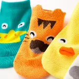 Kaos Kaki Pendek Anak Bayi Korea Motif Karakter Hewan 3d Lucu — 5