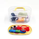 Sewing Kit Set Alat Jahit Kotak Box Alat Menjahit Benang Jarum Meteran — 2