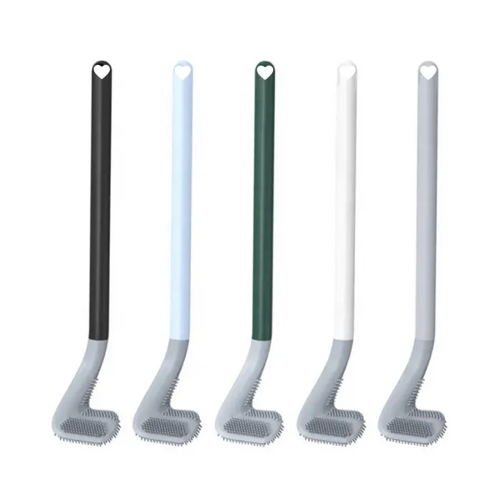 Sikat Toilet Lengkung Sudut Brush Golf Gagang Panjang