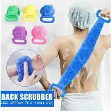 Silicone Scrubber Sikat Punggung Badan Alat Gosok Pembersih Daki Mandi — 5
