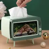 Tempat Kotak Tisu Tissue Box Model Tv Stand Dengan Holder Hp — 8
