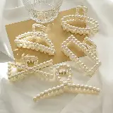 Jepitan Rambut Model Mutiara Korea Hair Clip Fashion — 8