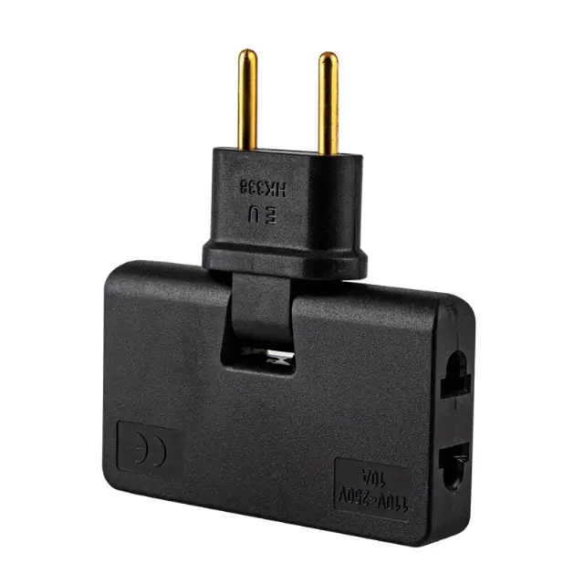 Steker Listrik Power Socket Stop Kontak Colokan Lipat 3in1