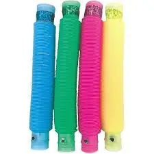Mainan LED Pop Fidget Tubes Pop Tubes Lampu LED 60 Cm