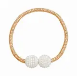 Pengait Cantolan Tali Pengikat Gorden Cantik Kain Magnet Mutiara 1 Pc — 7