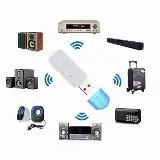 Bluetooth Audio Receiver Adapter USB Dongle Wireless HP Speaker Aktif — 1