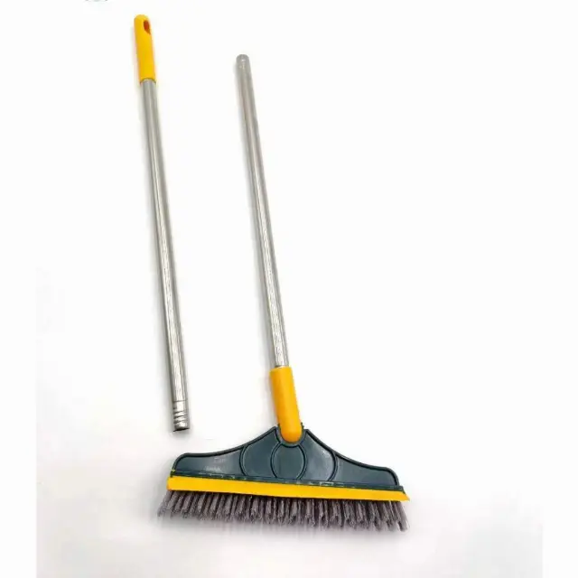 Sapu Sikat Lantai Kamar Mandi dan Wiper Magic Broom Wiper 2in1