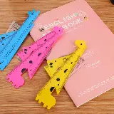 Set Penggaris Plastik Segitiga Lingkaran Derajat Kartun 15 Cm — 8